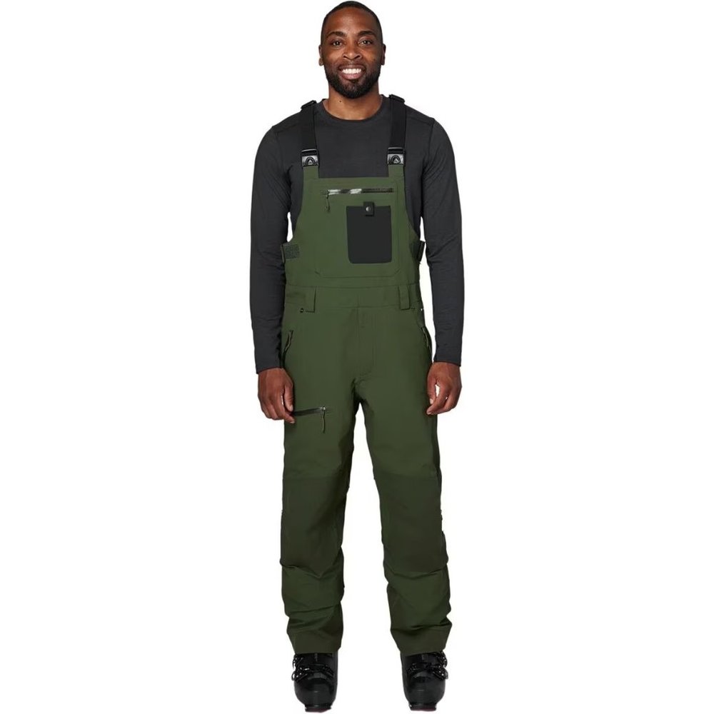 Flylow Baker Bib Men's Snow Pants, Pine, Size S